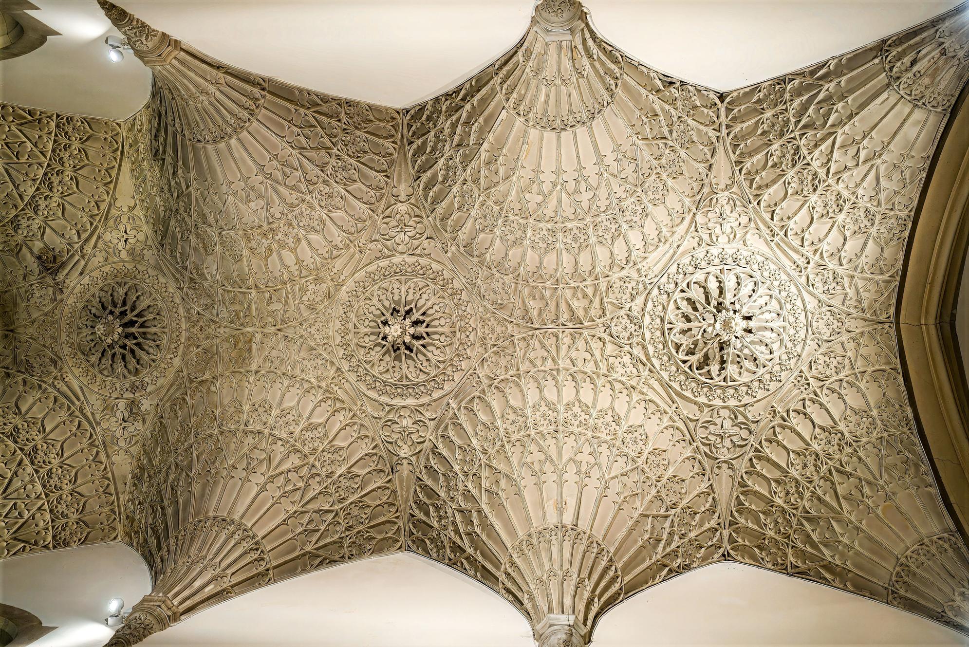 Heritage Ceiling at the Church of St John The Evangelist, Wicken