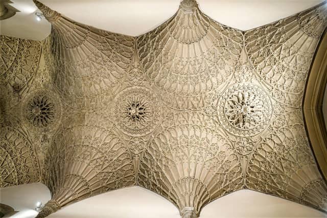 Heritage Ceiling at the Church of St John The Evangelist, Wicken