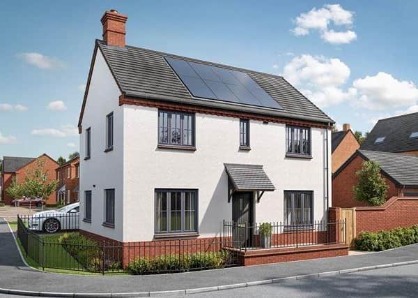 CGI of Persimmon's Harlestone Grange site