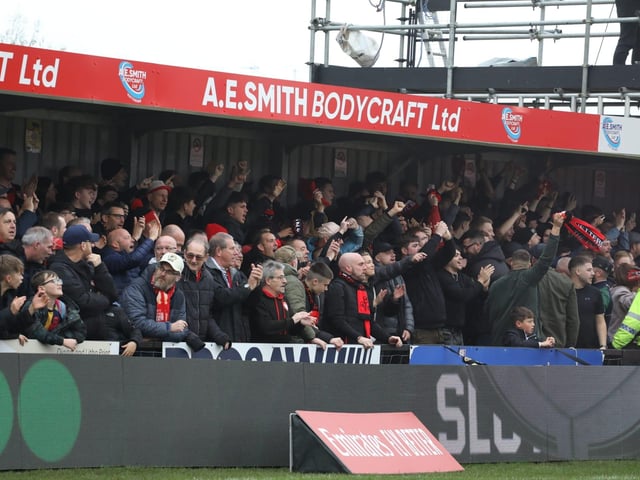 Kettering Town FC's second round FA Cup tie