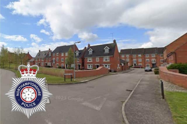 The incident happened between December 22 and December 27 in Blackwell Close, Higham Ferrers Photo: Google Maps