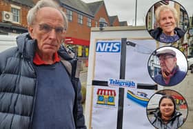 We went to Rushden town centre to find out their priorities and bumped into former MP Peter Bone/National World
