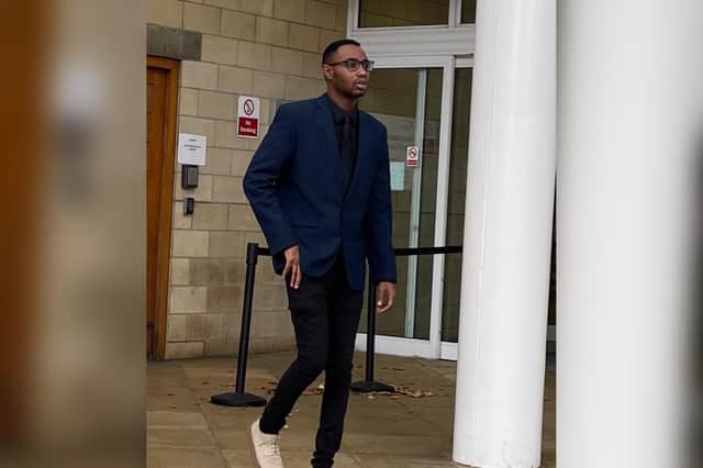 Bradley Muchikange leaves court a free man after his sentencing hearing