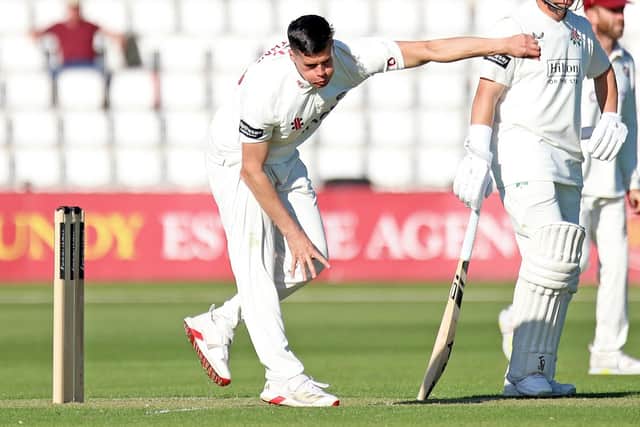 Liam Guthrie claimed six wickets on day one of the Northants versus Middlesex clash at the County Ground (Picture: Peter Short)