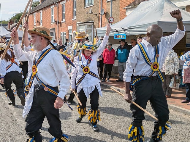 Desborough 1940s weekend saw residents and visitors enjoy a day of wartime nostalgia/Glyn Dobbs