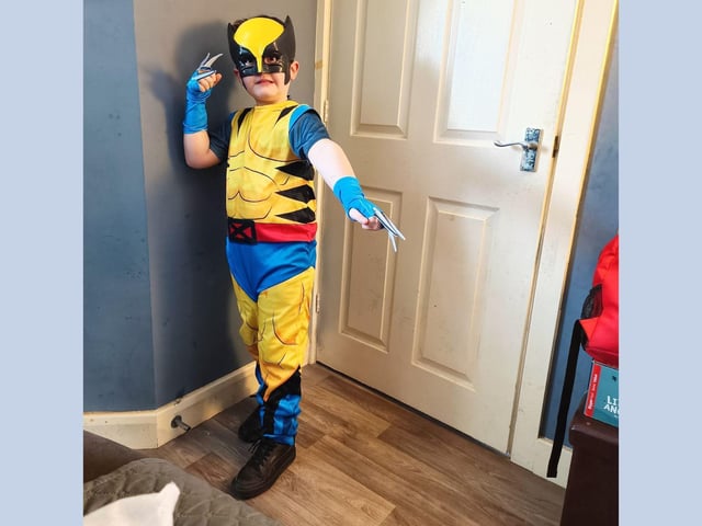 Benjamin, aged 6, from Corby