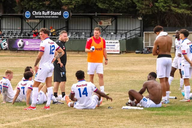 Diamonds were left disappointed after playing out a 0-0 draw against Coleshill (Picture: Shaun Frankham)