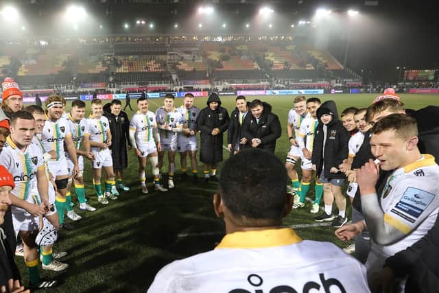Saints won at Saracens last December (photo by David Rogers/Getty Images)