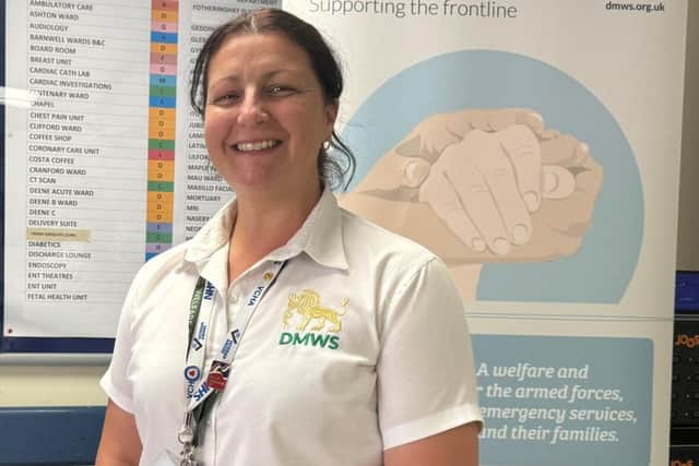 Anna Ferrira-Gomes from the Defence Medical Welfare Serice (DMWS)
