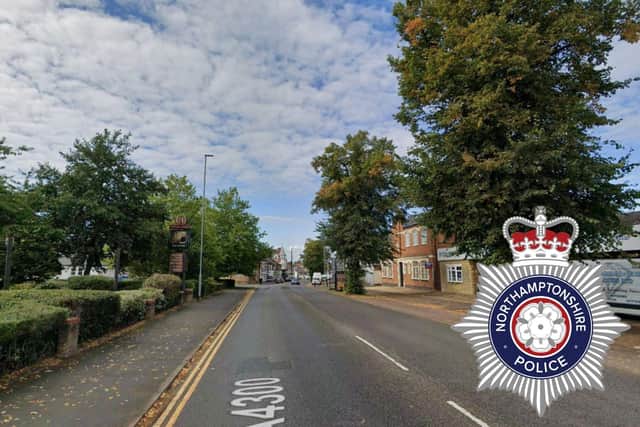 Then incident happened in Stamford Road, Kettering on October 12 Image: Google Maps