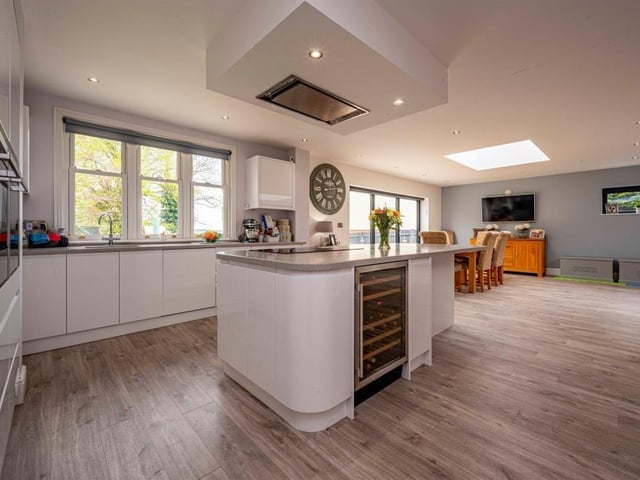 This huge, open plan family home is on the market now.