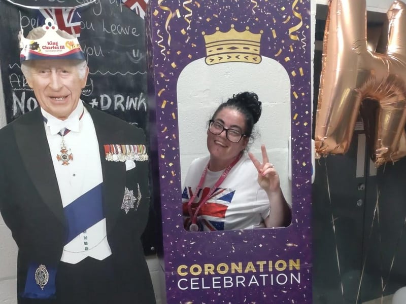 Hazel Leys Happening Youth Hub surprise Coronation party