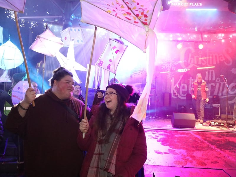 PICTURE SPECIAL: Kettering Christmas lights switch on event 2024