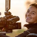 Wildlife camera operator and presenter Anna Dimitriadis (photo: Devon Jenkins)