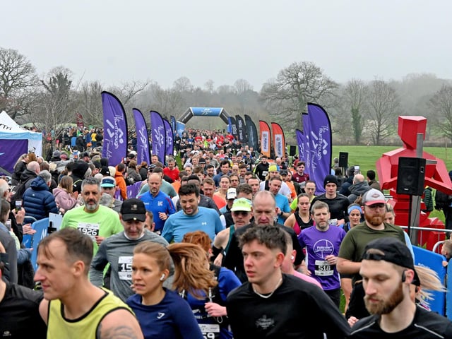 Kettering Half Marathon and 5k 2026. Matt Short Photography