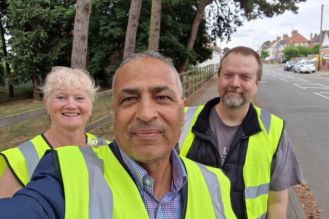 Some of Wellingborough's Community Speedwatch team