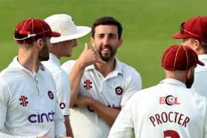 Ben Sanderson has signed a new three-year contract with Northamptonshire