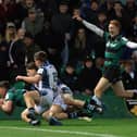 Fraser Dingwall came off the bench to score for Saints (photo by David Rogers/Getty Images)