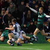 Fraser Dingwall came off the bench to score for Saints (photo by David Rogers/Getty Images)