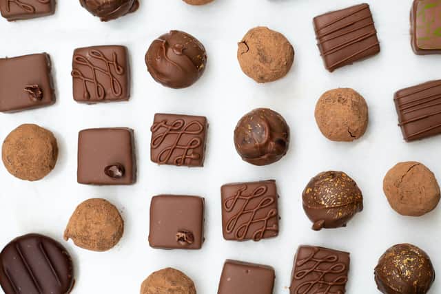 Thieves stole a large amount of chocolate