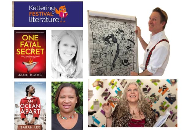 Kettering Festival of Literature takes place on September 16