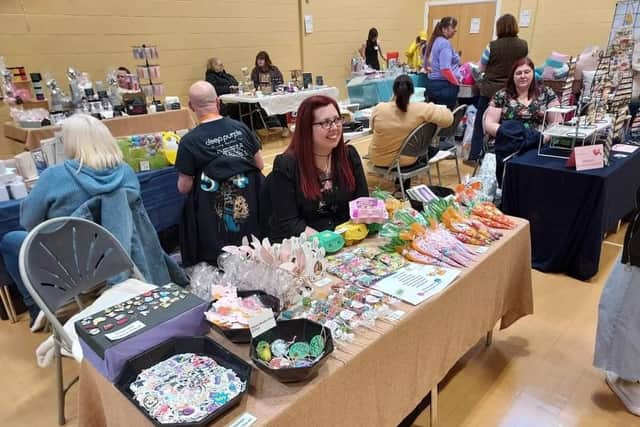 Discover Craft helf their first fayre at Priors Hall Community Centre