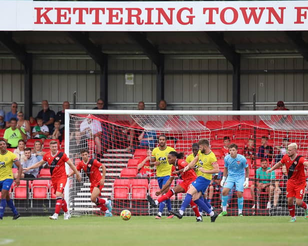Kettering Town will put full focus on the Poppies vs Homelessness campaign in Saturday's Latimer Park date with Redditch United