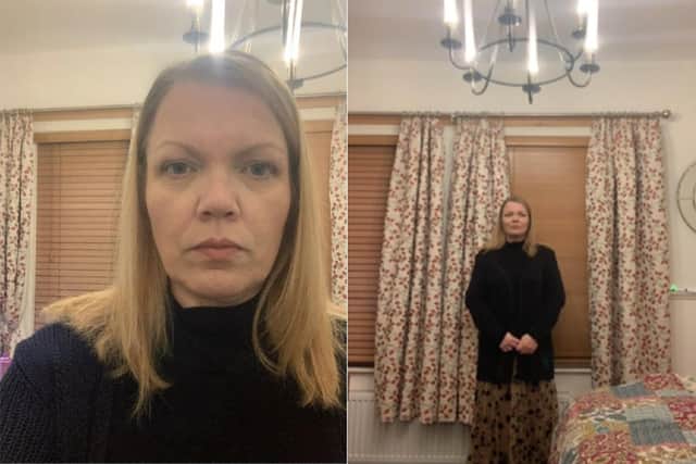 Jurors have been shown two selfies Beal had taken in her bedroom in February 2022 following Nicholas Billingham's alleged murder.