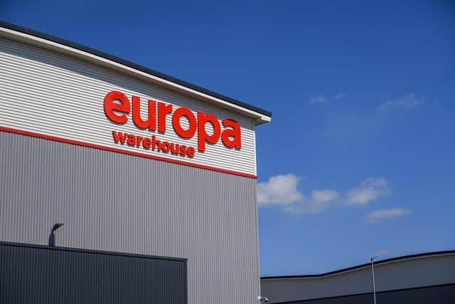 Europa Warehouse in Corby