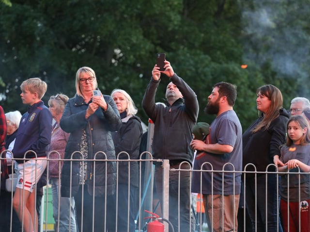 Thrapston D-Day beacon lighting:D-Day commemorations Thrapston