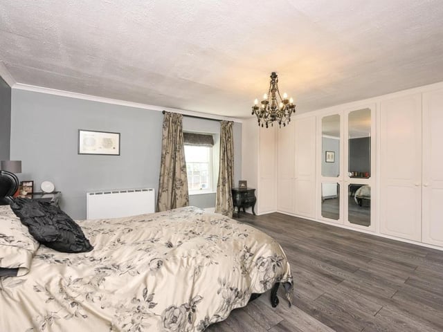 This traditional home is one of the most expensive on the market in the county right now.