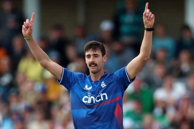 New Northants signing George Scrimshaw made his England debut in 2023