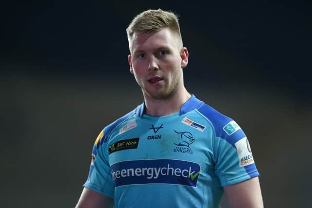 Howard Packman during his time at Doncaster Knights in the Championship
