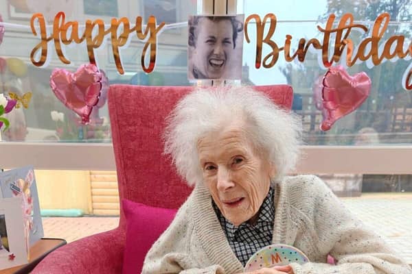 Clara Webster (Babs) Celebrates 101st Birthday at Orchard House