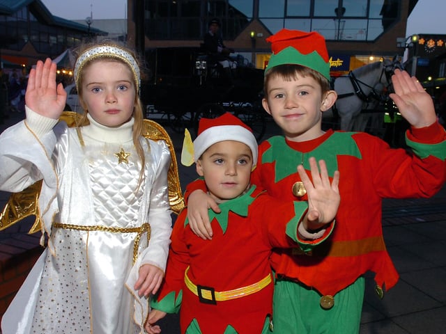 Take a look back at some festive throwbacks as towns across Northamptonshire prepare to switch on Christmas lights