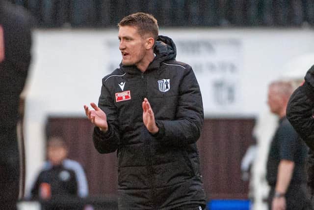 Corby Town manager Lee Attenborough. Picture by Jim Darrah