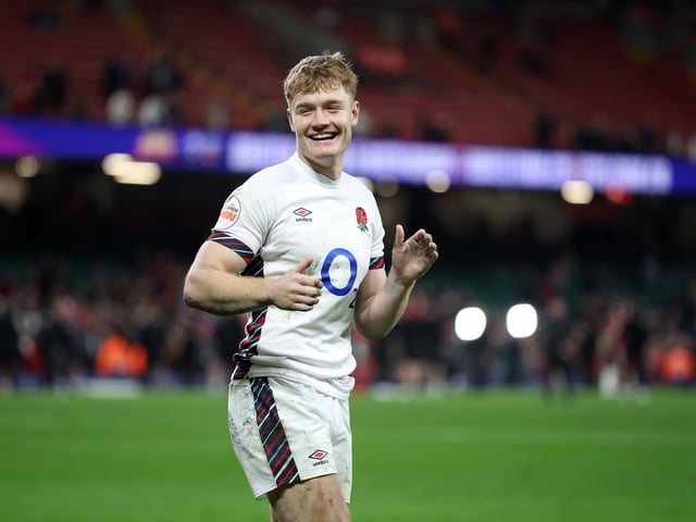 Fin Smith was all smiles at the full-time whistle