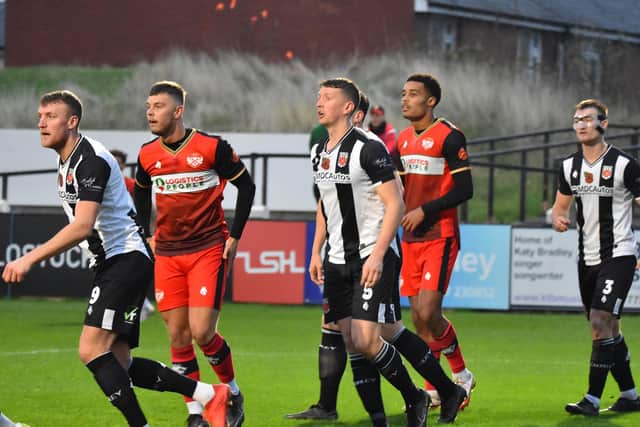 Kettering Town suffered a sixth away defeat in a row in the Vanarama National League North at Chorley last weekend. Picture by Paul Cooke/Poppies Media