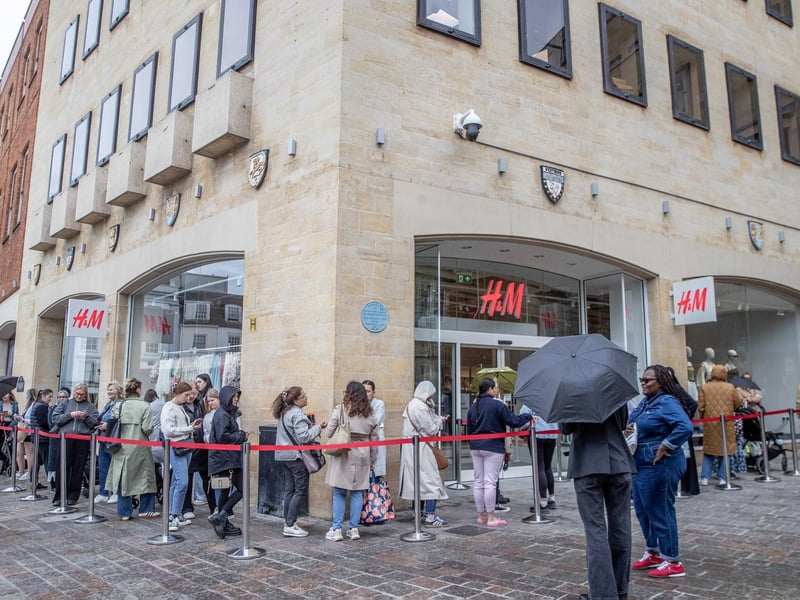 The international retailer has relocated from its Abington Street shop to the former New Look store inside the Grosvenor Centre