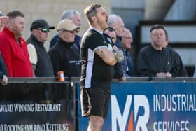 Corby Town boss Leon Mettam (Picture: Jim Darrah)