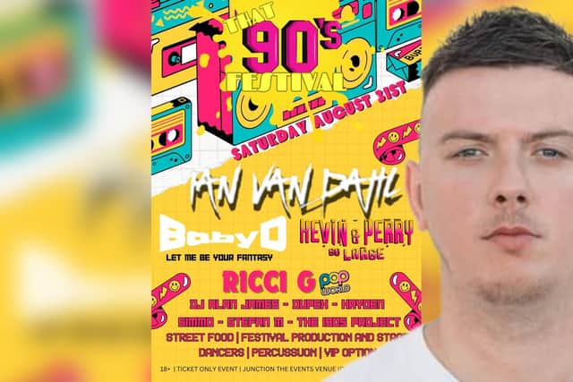 That 90s Festival is being held on Saturday, August 31