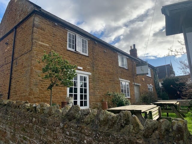 The Hare - an impressive, detached stone-built pub in Main Street, Loddington - is on the market for offers over £650,000.