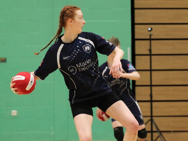 Victoria in action.
