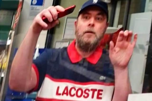 Police want to speak to this man who may have information about an assault in Tesco, Charter Court, Corby