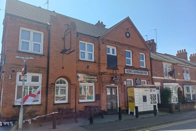 The King Edward VII pub in Rushden