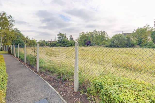 Fletton Field in Oundle