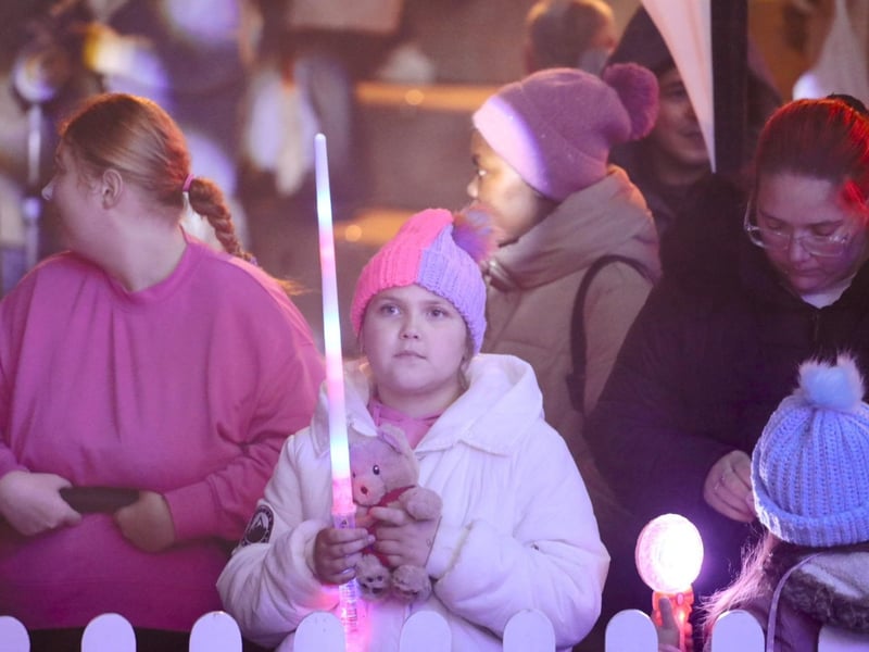 PICTURE SPECIAL: Kettering Christmas lights switch on event 2024