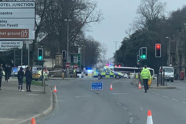The scene of the incident at The Cock Hotel. Photo: James Hill.