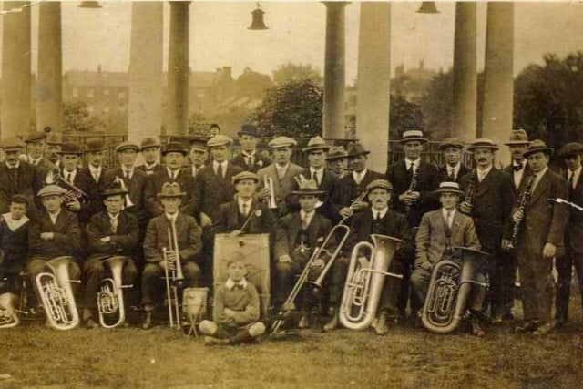 Wellingborough Town Military Band c1920