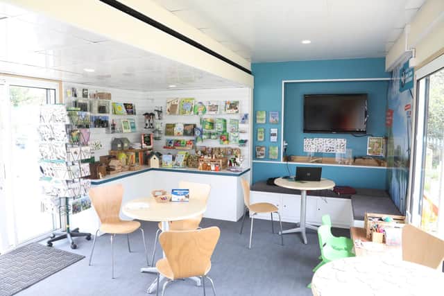 The Summer Leys welcome centre will allow people to learn more about the area